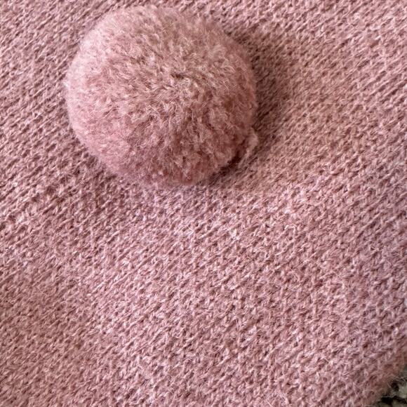 Nancy Yang New York NWt Women's Size Large Pom Heavy Knit Sweater Artsy - Picture 9 of 14